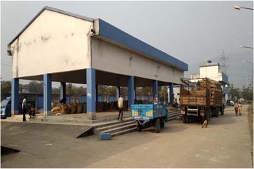 Open Market Shed,Neturia Krishak Bazar